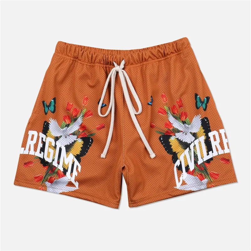 Printed Quick Dry Sportswear Shorts