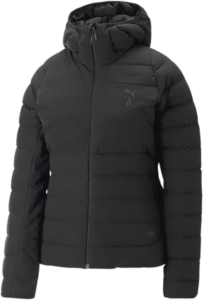 PUMA Womens Seasons Down Jacket Athletic Outerwear Casual Insulated - Black - Size S