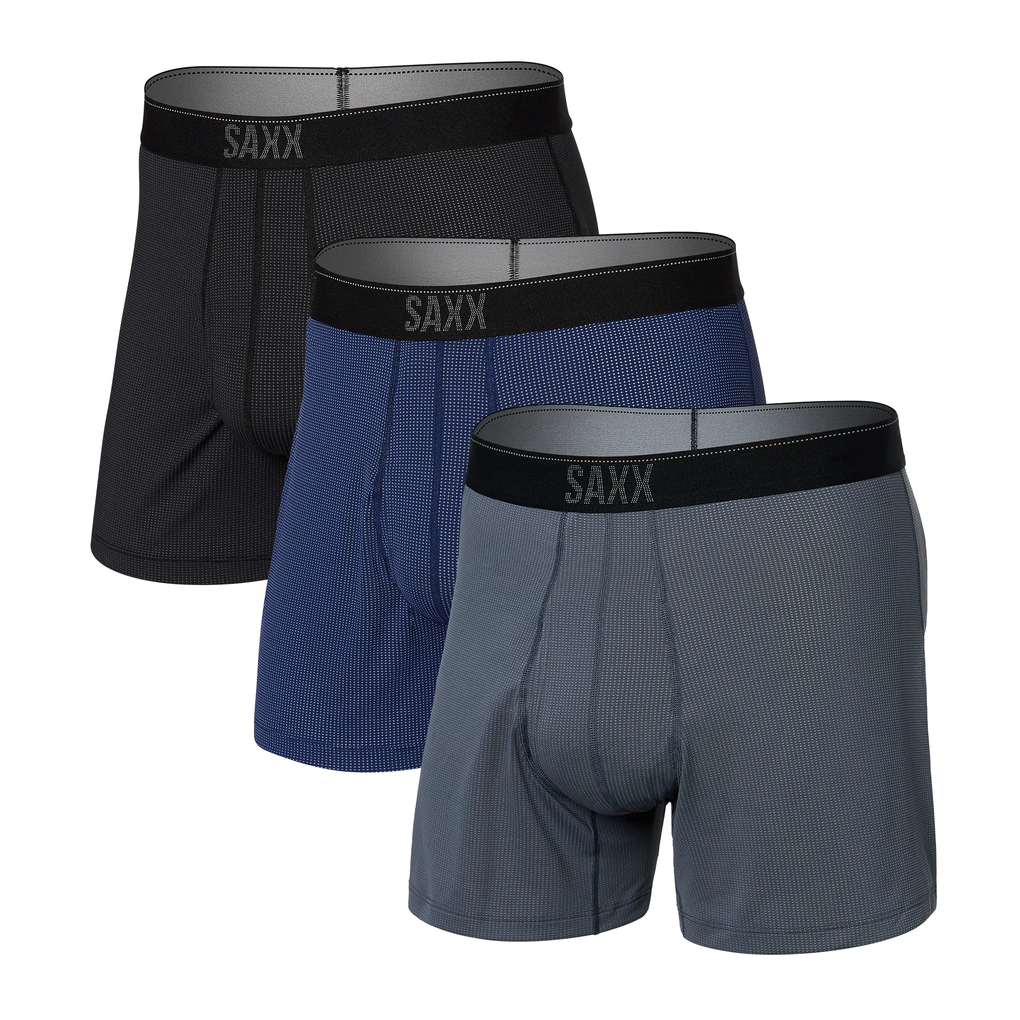 Quest Quick-Dry Mesh (3 Pack)