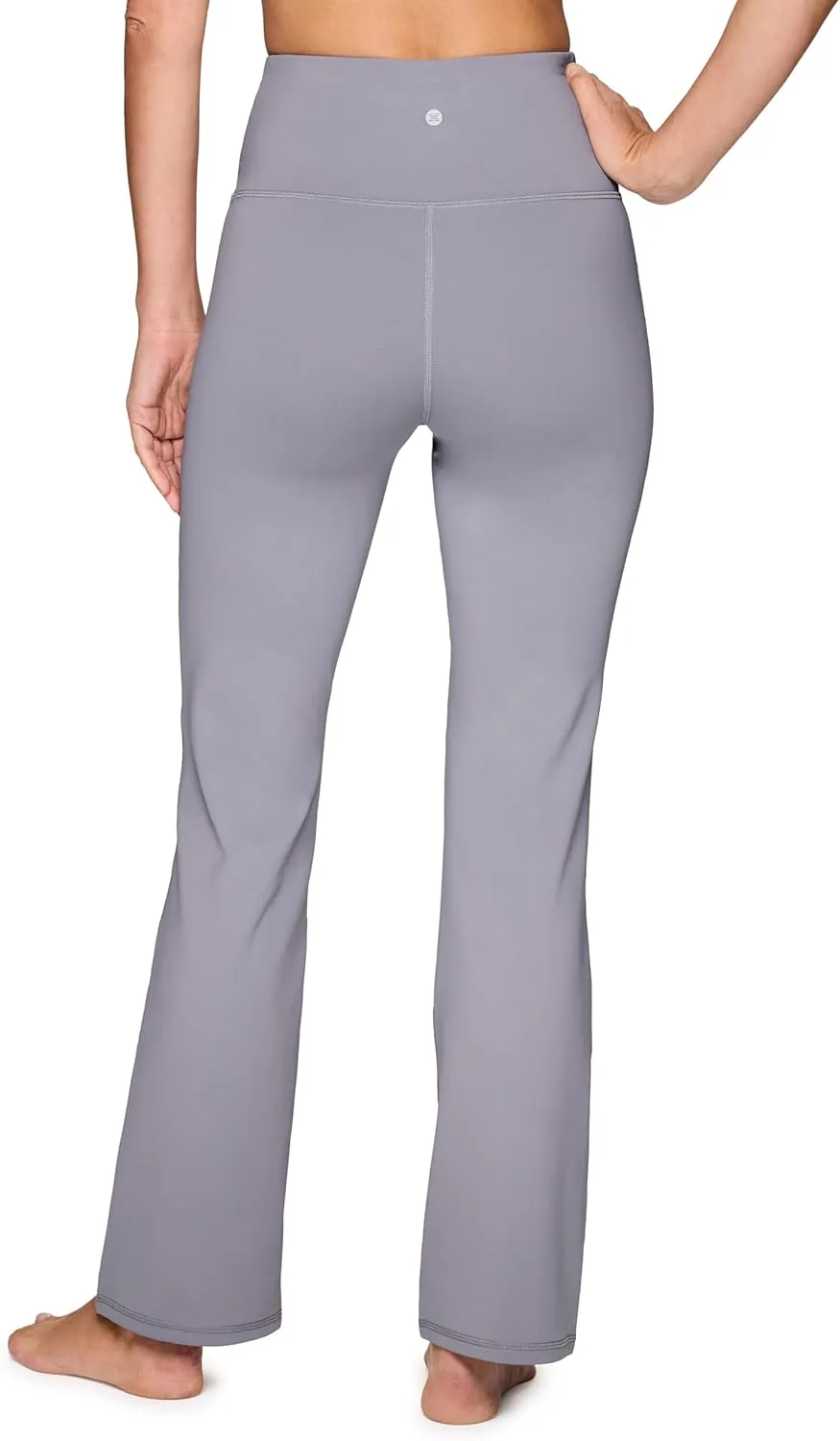 RBX Active Flare Legging for Women, Crossover Waistband Squat Proof Bootcut Flared Yoga Pant for Workouts, Loungewear