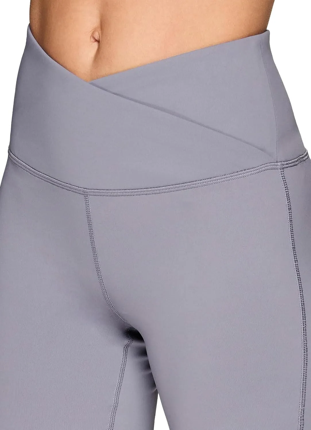 RBX Active Flare Legging for Women, Crossover Waistband Squat Proof Bootcut Flared Yoga Pant for Workouts, Loungewear