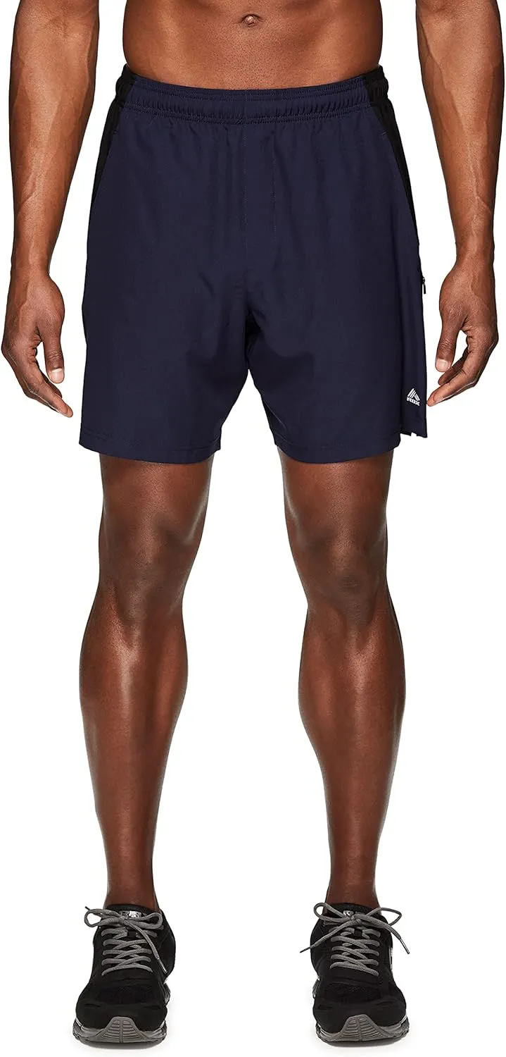 RBX Active Men's 9-Inch Inseam Stretch Woven Athletic Basketball Gym Shorts with Pockets