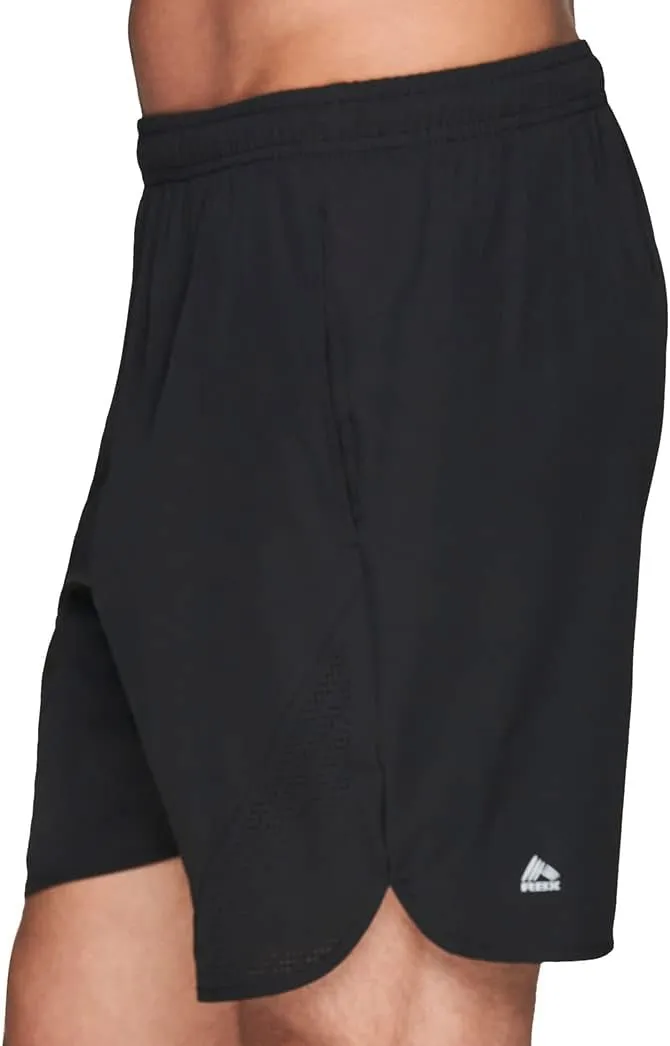 RBX Active Men's 9-Inch Inseam Stretch Woven Athletic Basketball Gym Shorts with Pockets