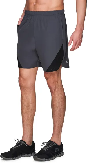 RBX Active Men's 9-Inch Inseam Stretch Woven Athletic Basketball Gym Shorts with Pockets