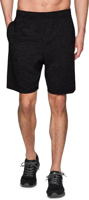 RBX Active Men's 9-Inch Inseam Workout Running Gym Athletic Basketball Shorts with Pockets