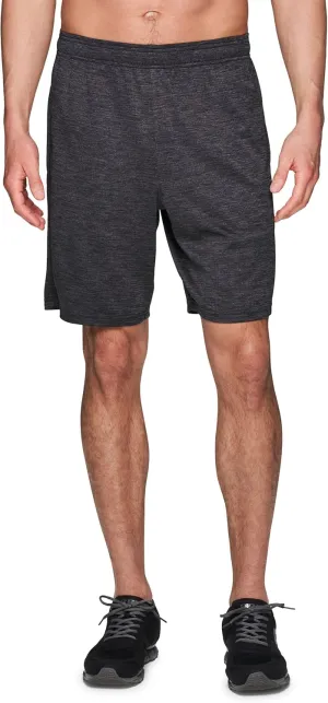 RBX Active Men's 9-Inch Inseam Workout Running Gym Athletic Basketball Shorts with Pockets