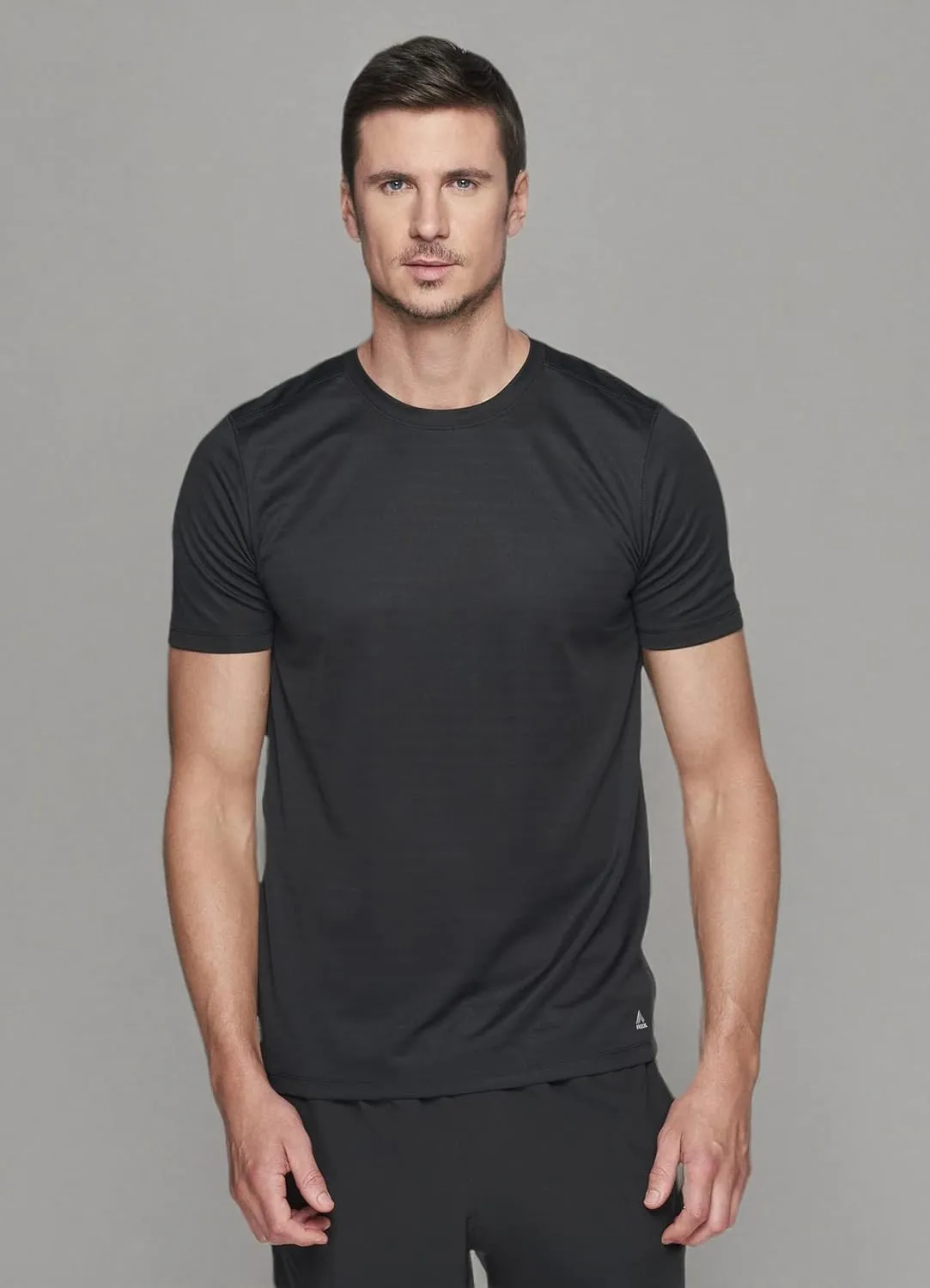 RBX Active Men's Athletic Performance Workout Gym Running Short Sleeve Crewneck T-Shirt
