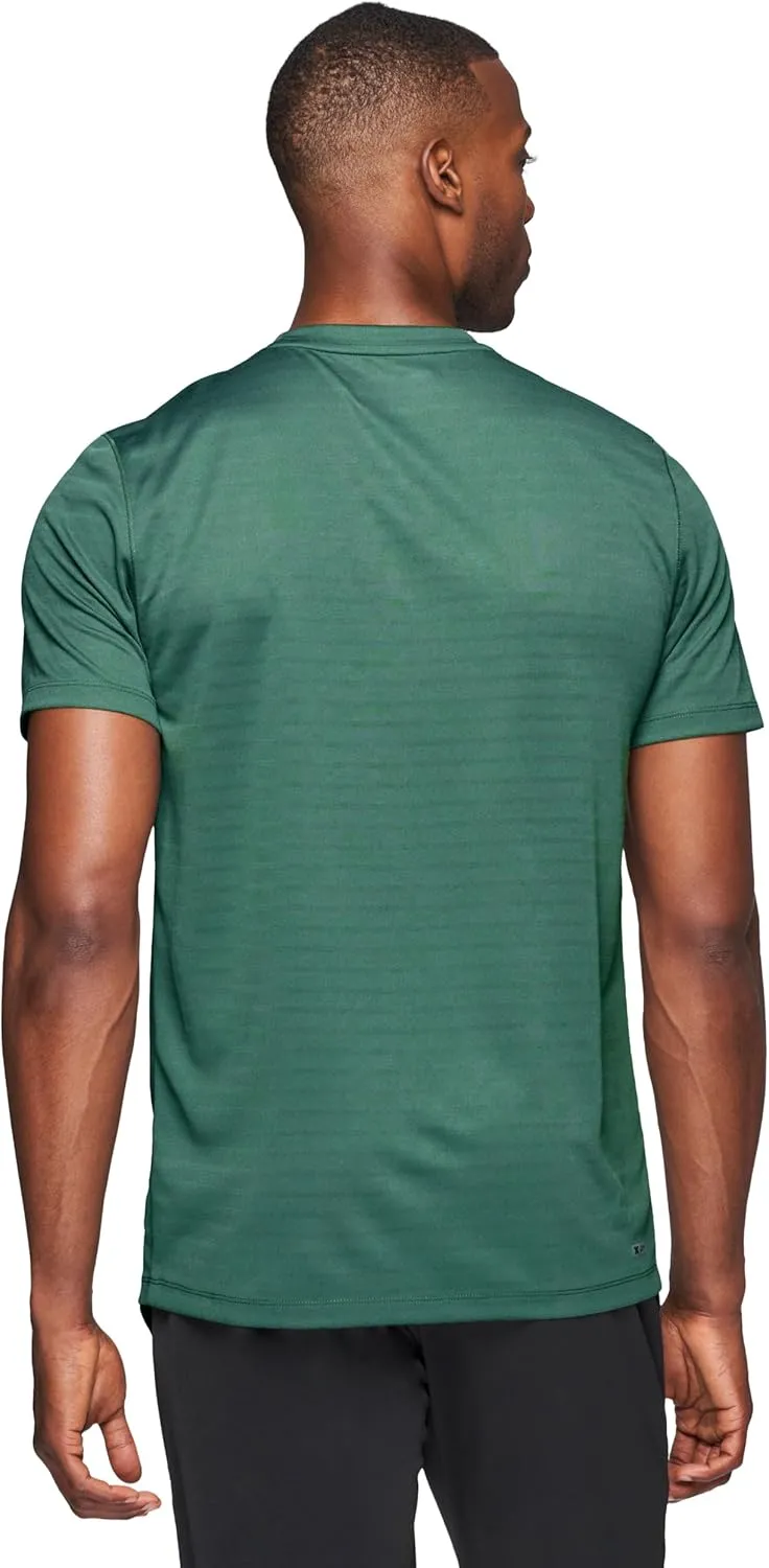 RBX Active Men's Athletic Performance Workout Gym Running Short Sleeve Crewneck T-Shirt