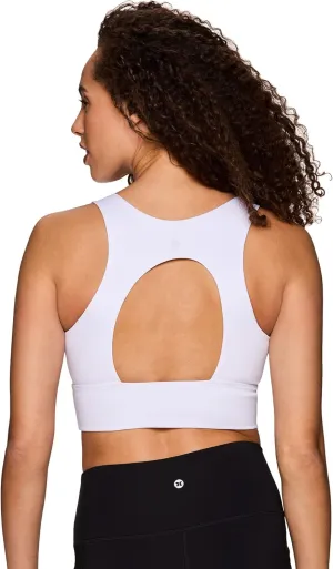RBX Active Women's Fashion Strappy Seamless Low Impact Workout Sports Bra