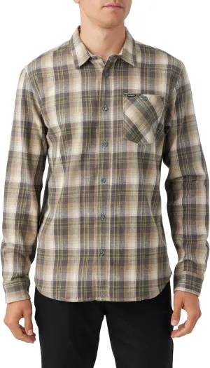 REDMOND PLAID STRETCH FLANNEL LONG SLEEVE SHIRT