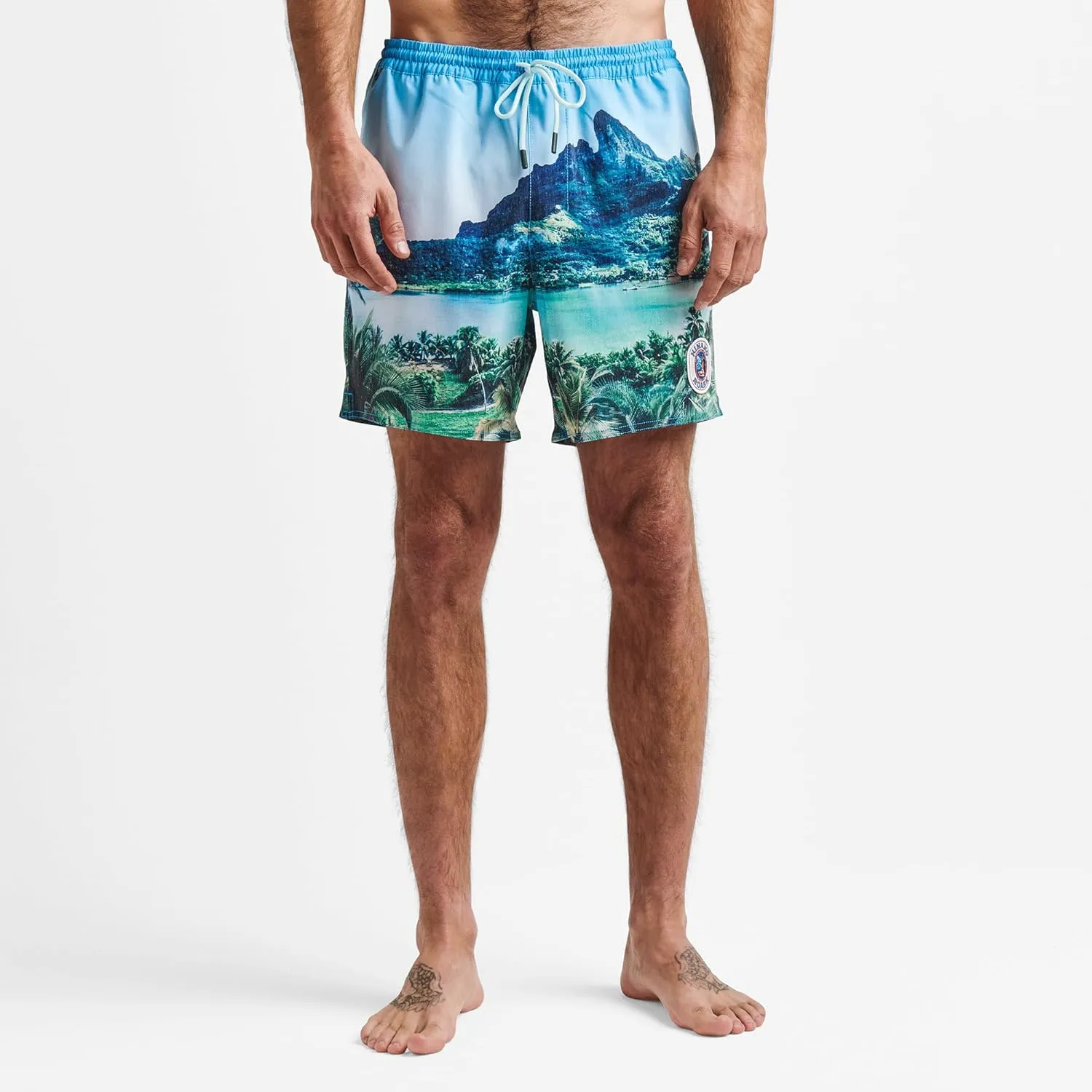 Roark Mens Shorey 16" Boardshort, Versatile Surf Shorts for Men, Durable 4-Way Stretch