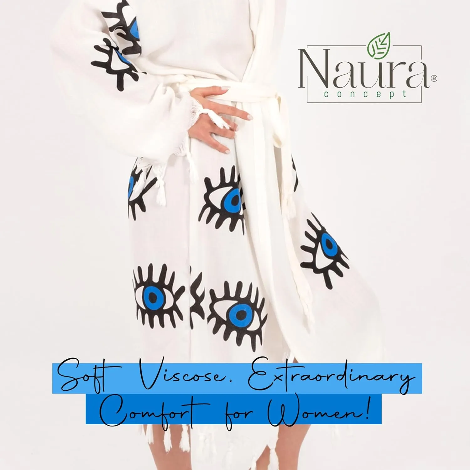 Robes for Women 100% Cotton Turkish Cotton Bathrobe for Men and Women
