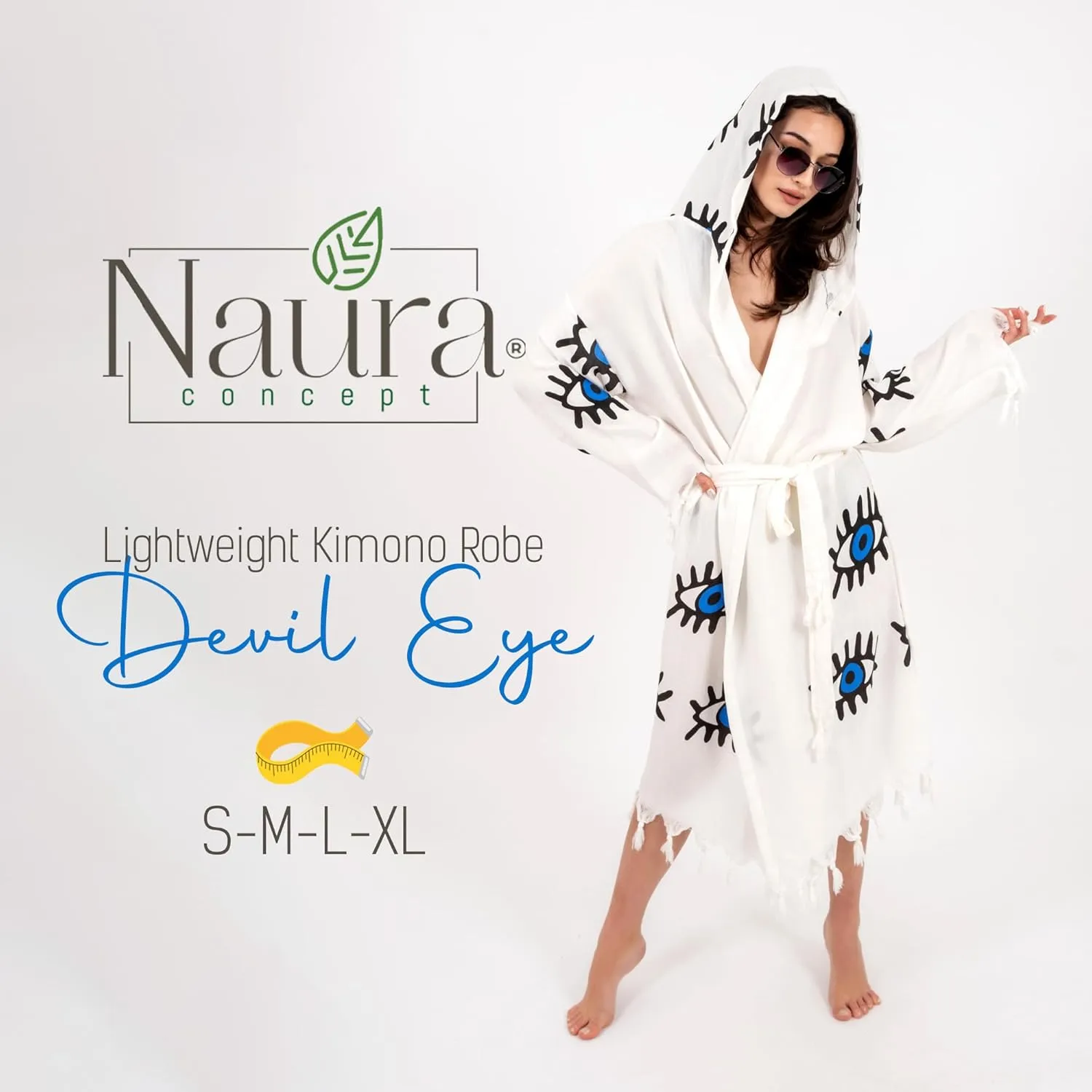 Robes for Women 100% Cotton Turkish Cotton Bathrobe for Men and Women