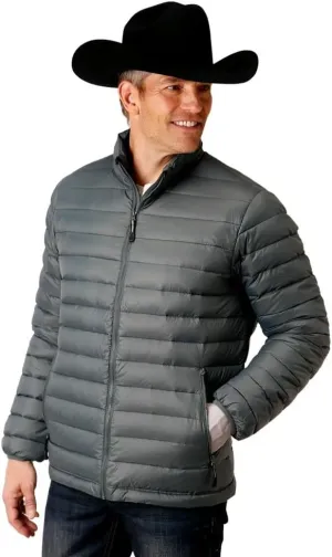 ROPER Western Jacket Mens Down Filled Sage 03-097-0693-6189 GR