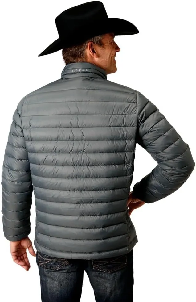 ROPER Western Jacket Mens Down Filled Sage 03-097-0693-6189 GR