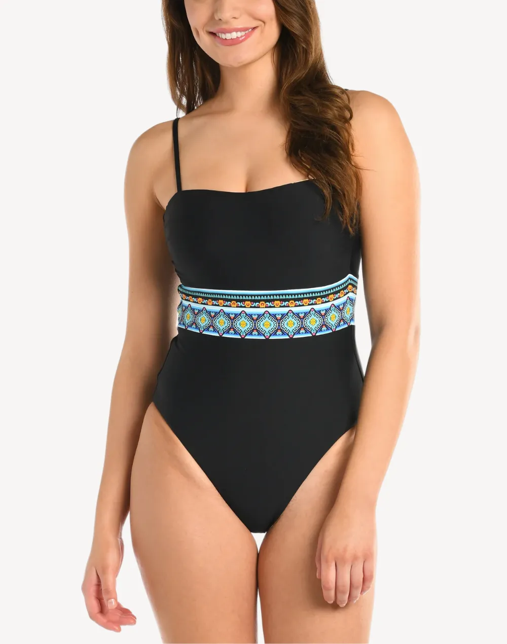 Running Wild Bandeau Reversible One Piece Swimsuit