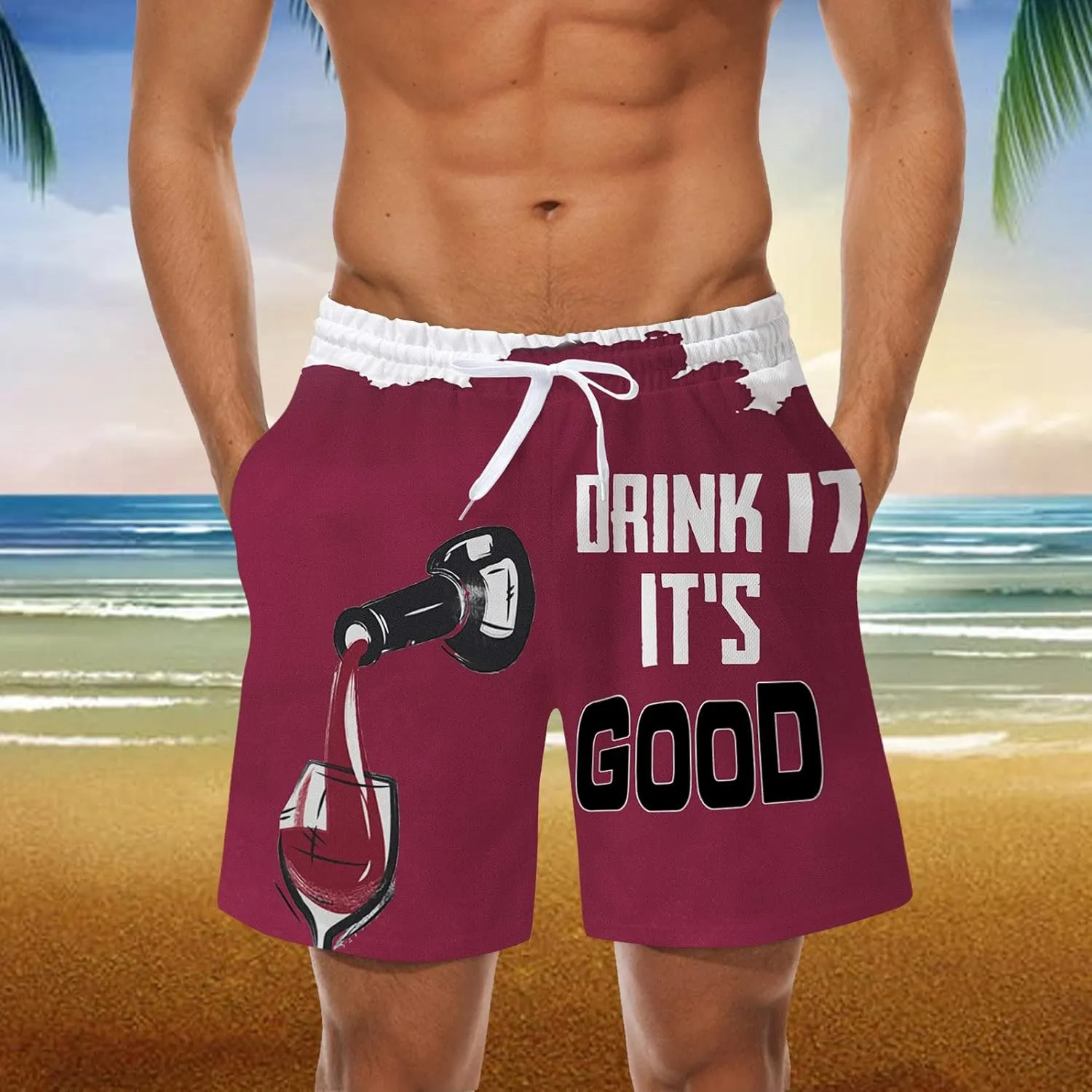 Shorts Men Casual Summer Men's Running Shorts Gym Athletic Workout Beach Shorts Mens Workout Shorts with Pockets
