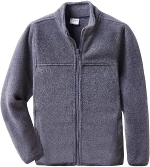Spring&Gege Youth Solid Full-Zip Polar Fleece Jacket for Children
