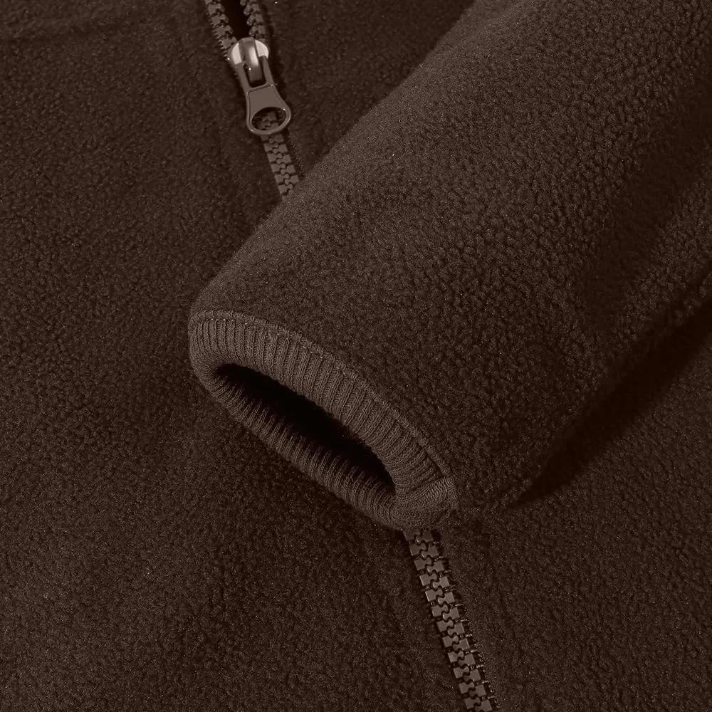 Spring&Gege Youth Solid Full-Zip Polar Fleece Jacket for Children