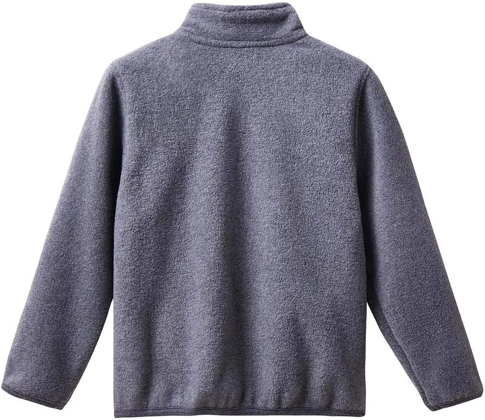 Spring&Gege Youth Solid Full-Zip Polar Fleece Jacket for Children