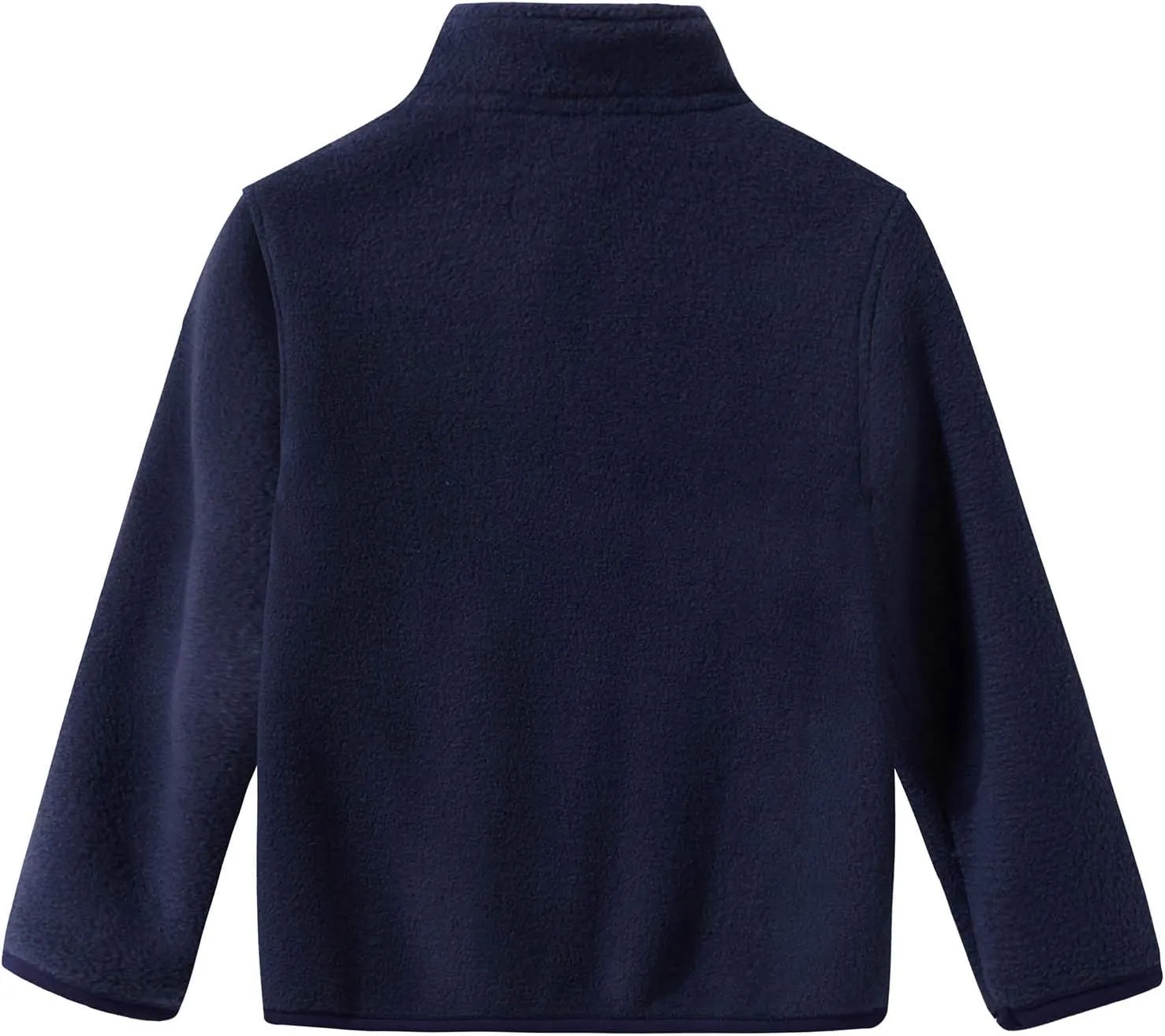 Spring&Gege Youth Solid Full-Zip Polar Fleece Jacket for Children