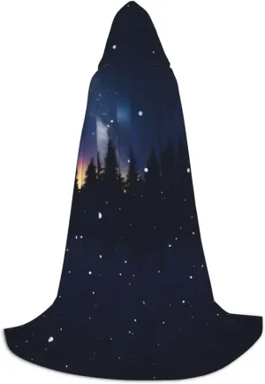 Starry divination Hooded Cloak  Role Play Costume Cosplay  Versatile Christmas, Halloween, Easter, Party Cape Robe