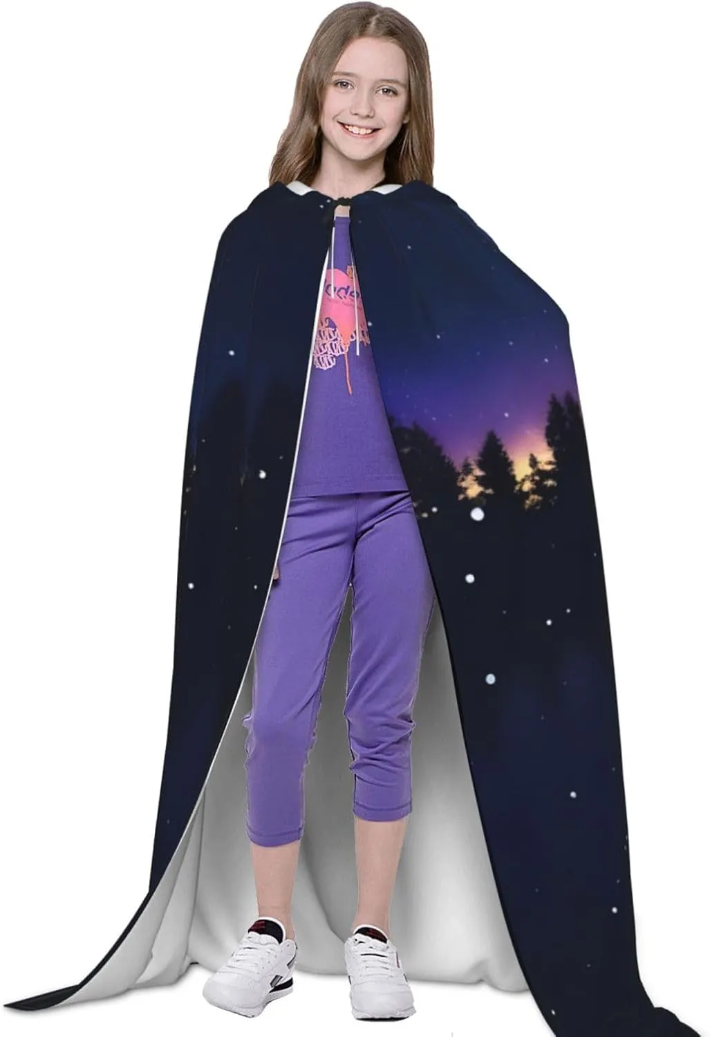 Starry divination Hooded Cloak  Role Play Costume Cosplay  Versatile Christmas, Halloween, Easter, Party Cape Robe