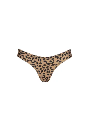 sustainable swimwear bottoms noah brown leopard