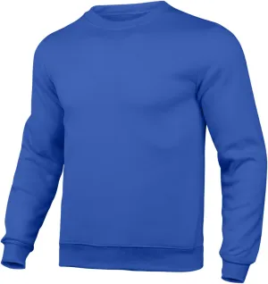 Sweatshirts for Mens Solid Color Crew Neck Fleece Casual Comfy Loose Pullover Long Sleeve Tops Trendy Preppy Clothes