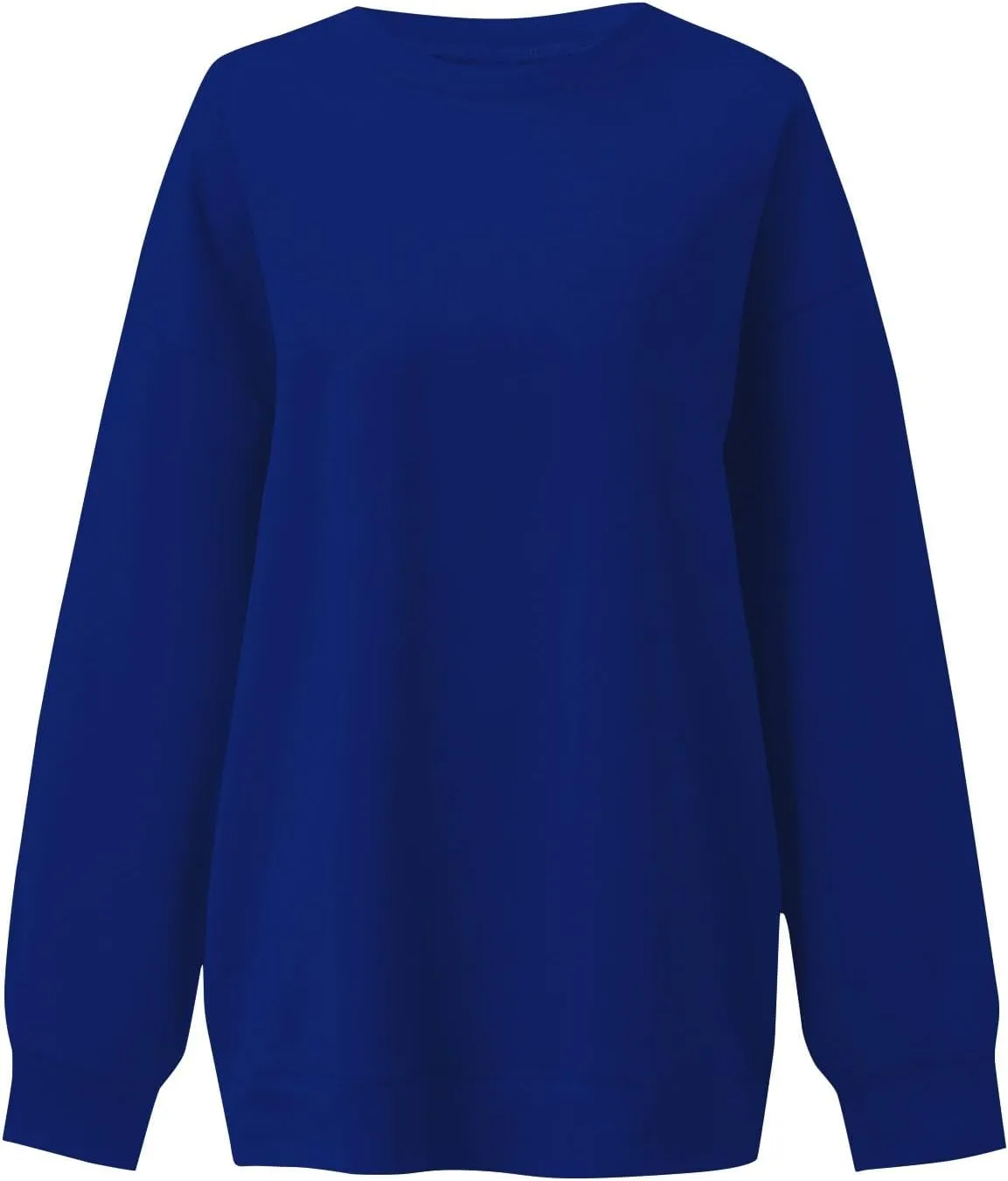 Sweatshirts for Women Plus Size Fleece Crewneck Sweatshirt Oversized Long Sleeve Preppy Pullover Casual Sweat Shirts