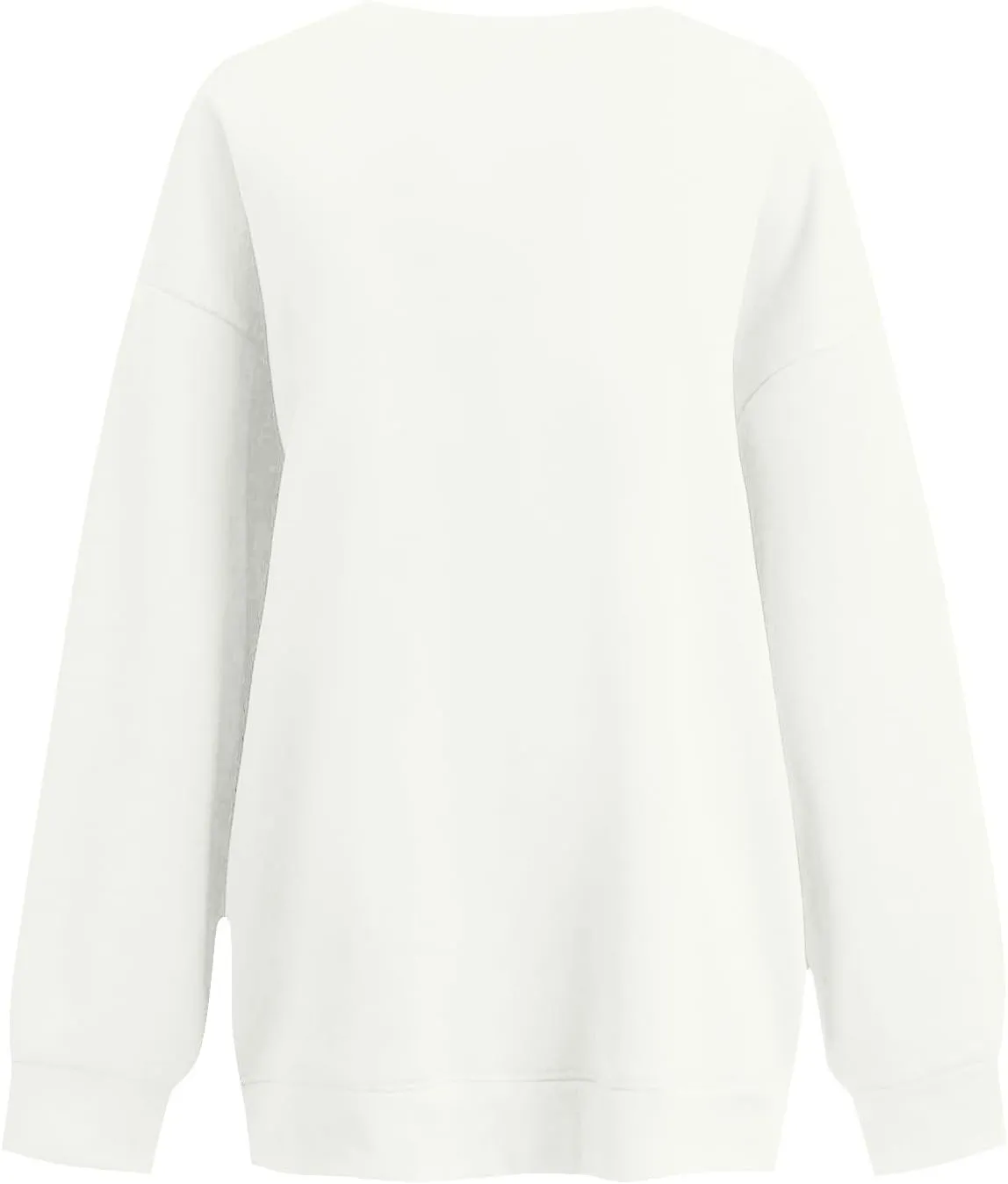 Sweatshirts for Women Plus Size Fleece Crewneck Sweatshirt Oversized Long Sleeve Preppy Pullover Casual Sweat Shirts