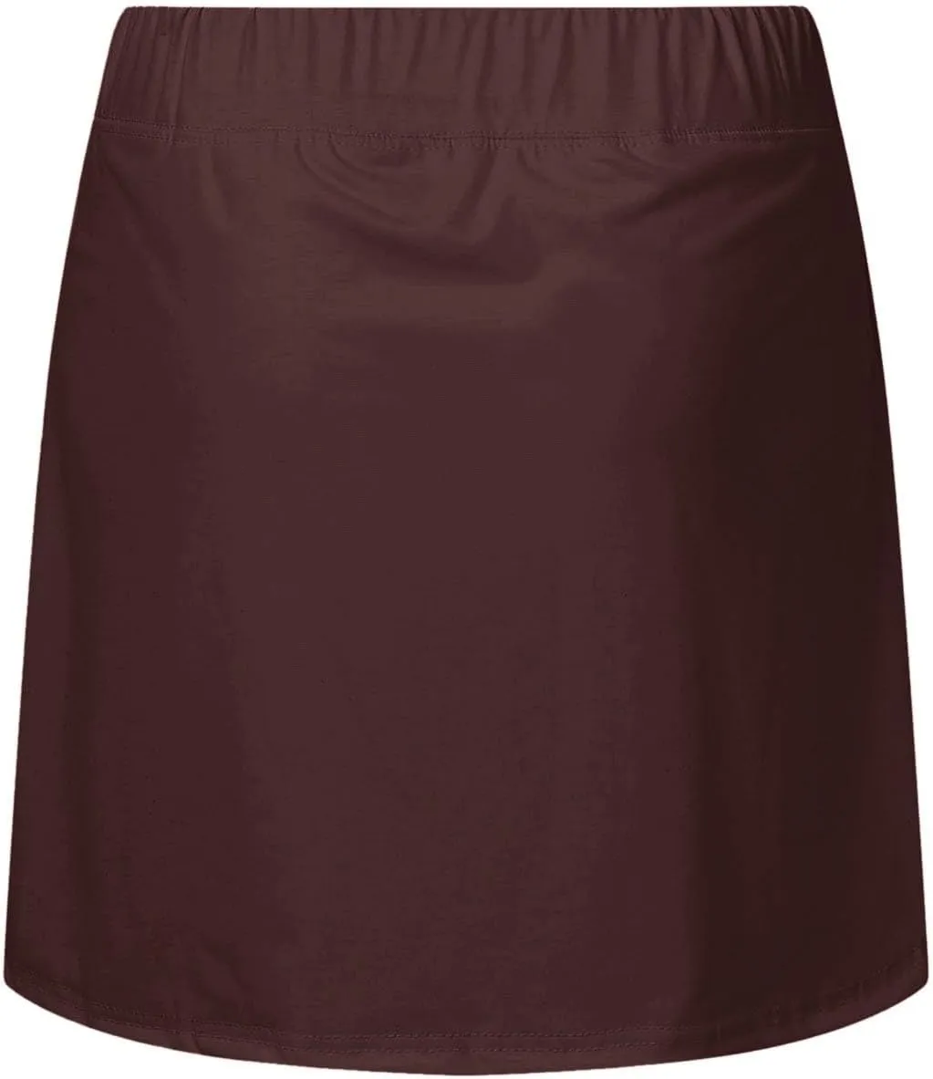 Tennis Mini Skirt for Womens Side Slit Elastic High Waisted Athletic Skorts Lightweight Built in Shorts Skirts for Fitness