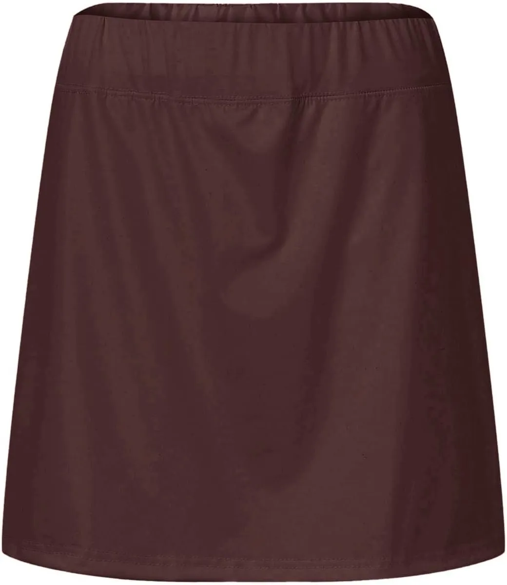 Tennis Mini Skirt for Womens Side Slit Elastic High Waisted Athletic Skorts Lightweight Built in Shorts Skirts for Fitness