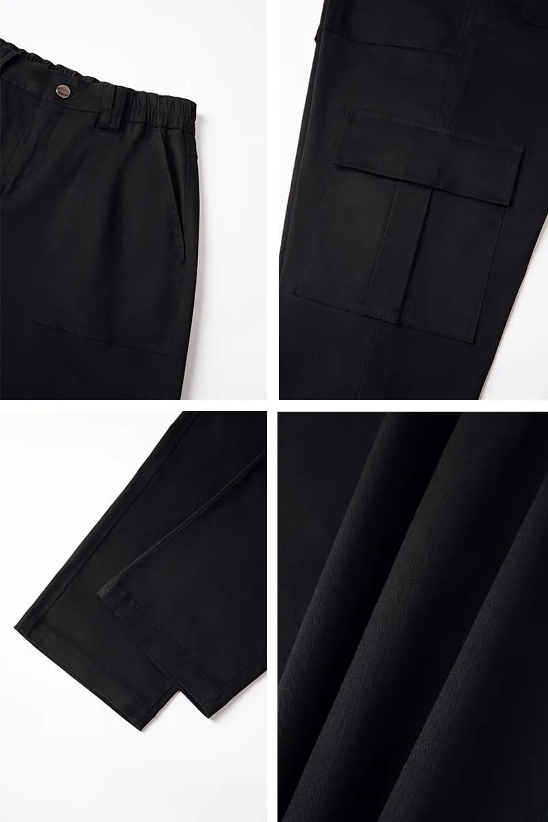 THWEI Cargo Pants for Women High Waisted Casual Pants Y2K Streetwear with 6 Pockets