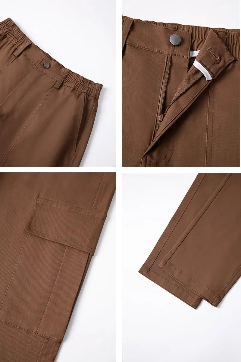 THWEI Cargo Pants for Women High Waisted Y2K Streetwear Casual Trousers