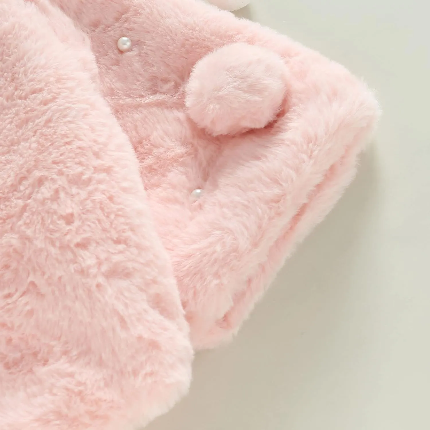 Toddler Baby Girl Winter Fur Coat Jacket Cloak Thicken Shawl Snowsuit Outerwear Clothes