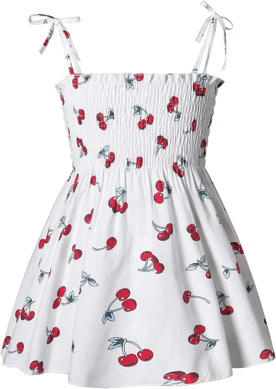 Toddler Baby Girls Summer Dress Ruffle Straps Princess Sundress Floral Printed Casual Beach Holiday Sleeveless Dress