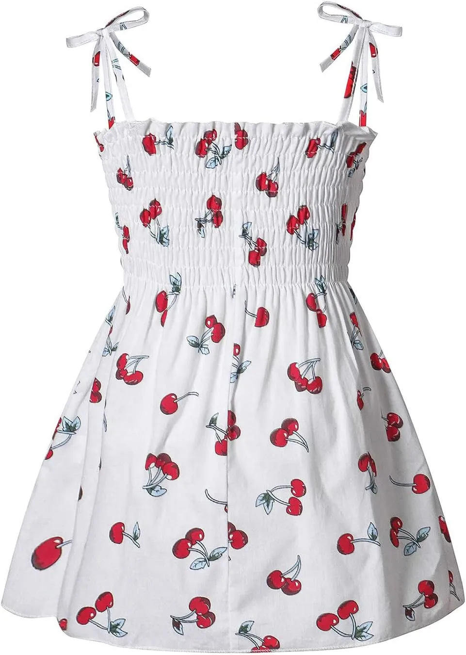 Toddler Baby Girls Summer Dress Ruffle Straps Princess Sundress Floral Printed Casual Beach Holiday Sleeveless Dress