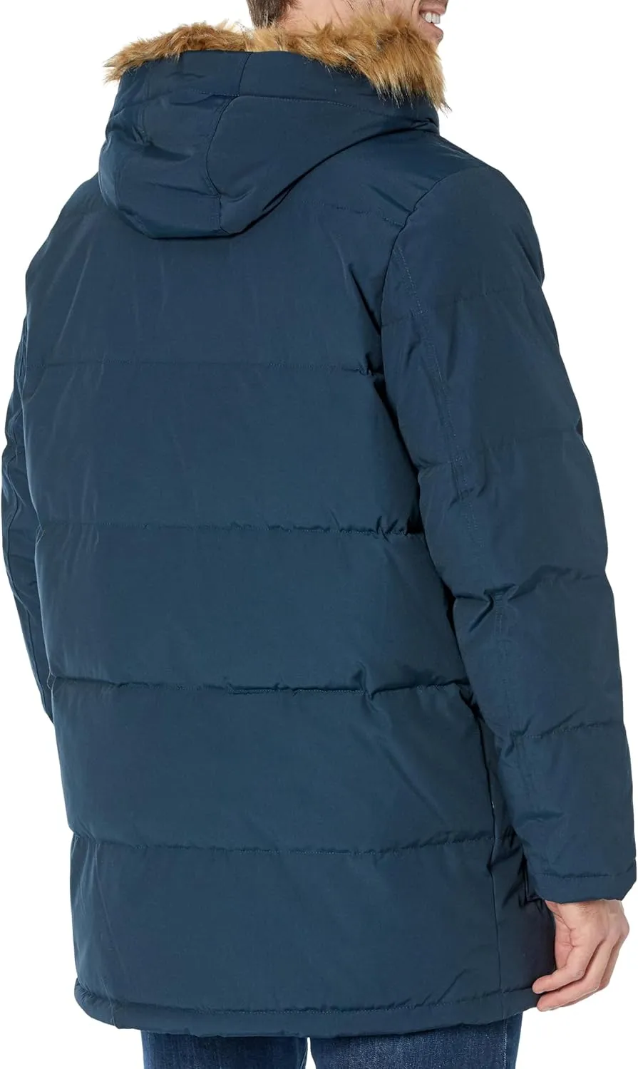 Tommy Hilfiger Men's Arctic Cloth Heavyweight Performance Parka Down Alternative Outerwear Coat