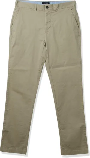 Tommy Hilfiger Men's Big and Tall Classic Fit Stretch Chino Pants, Mallet, 40X36