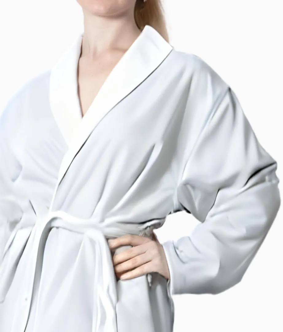 TOWELNROBE Luxurious Cotton Bathrobe  Waffle Spa long Bathrobe for Women