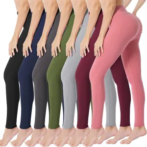 VALANDY High Waisted Leggings for Women Buttery Soft Stretchy Tummy Control Workout Yoga Running Pants One&Plus Size