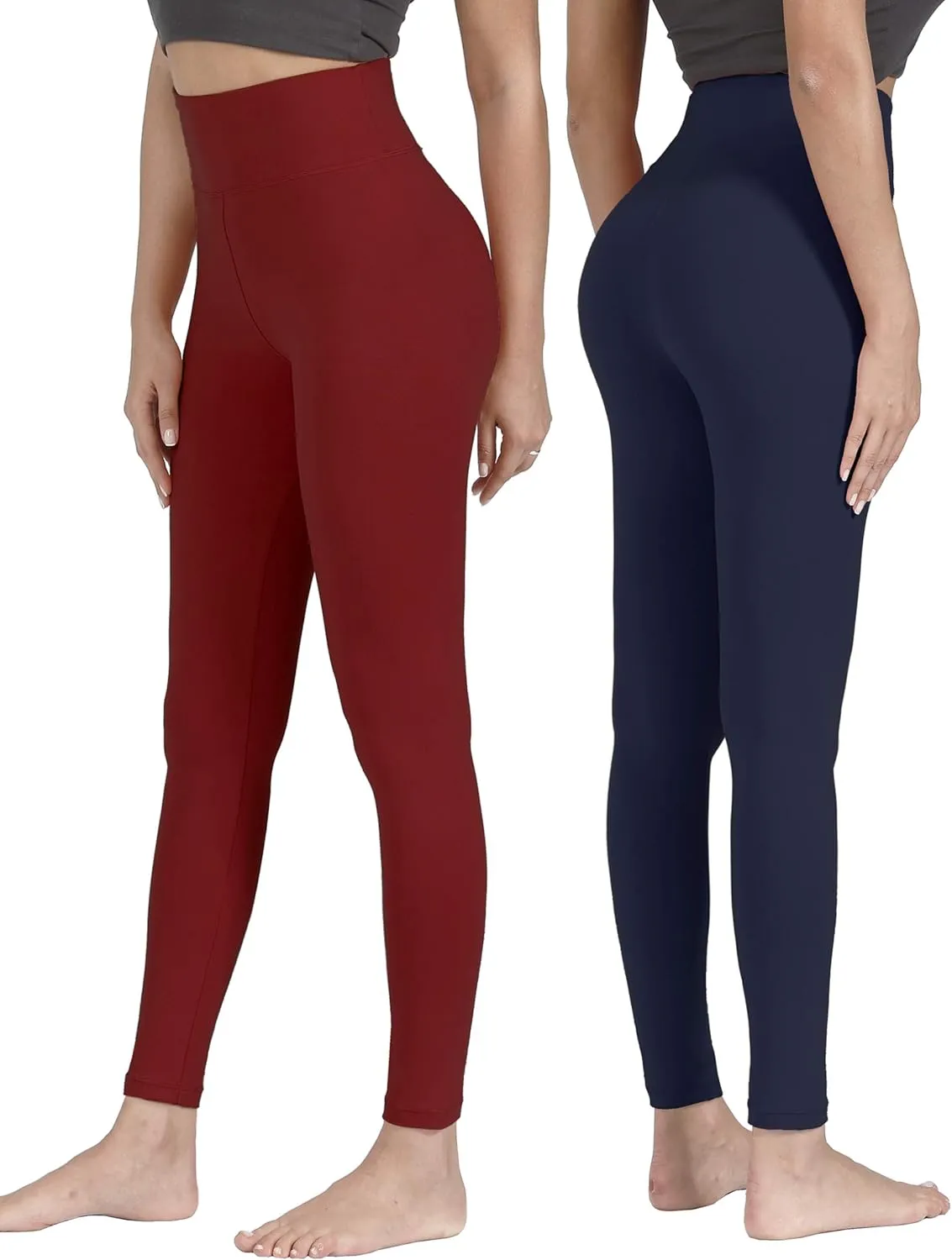 VALANDY High Waisted Leggings for Women Buttery Soft Stretchy Tummy Control Workout Yoga Running Pants One&Plus Size