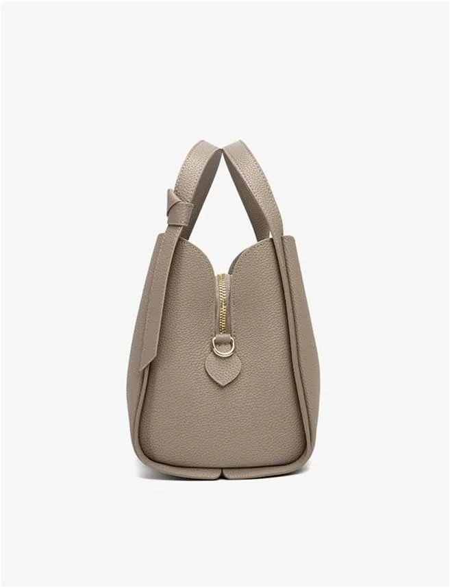 Versatile Large Capacity Portable Bucket Bag, Fashionable Vegetable Basket Bag, One Shoulder Crossbody Bag(Olive Green)