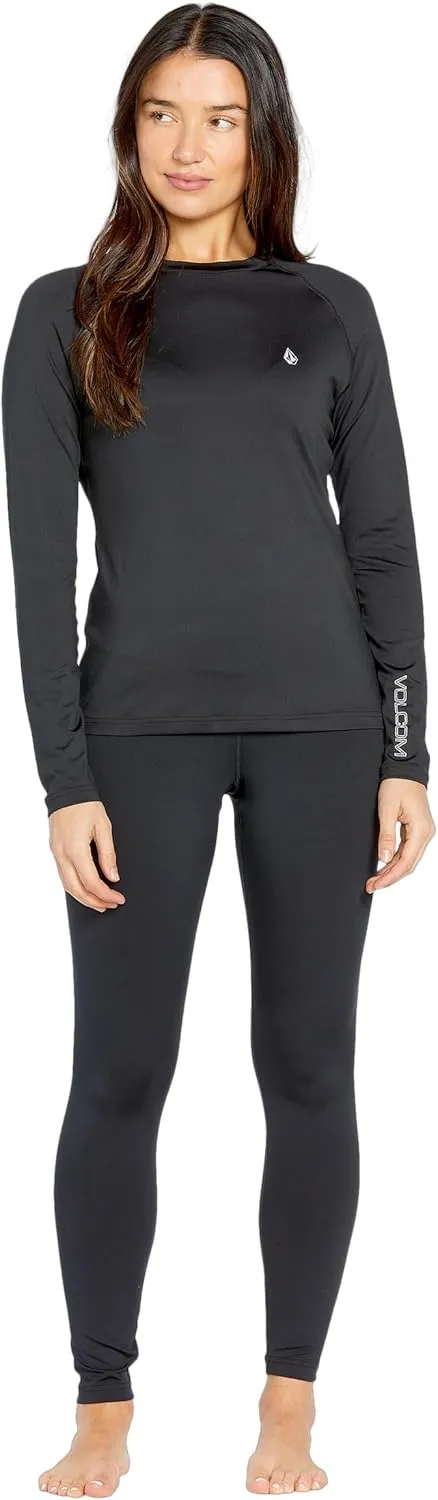 Volcom Women's V-Science Midweight Thermal Base Layer Long Sleeve Shirt