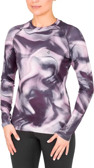 Volcom Women's V-Science Midweight Thermal Base Layer Long Sleeve Shirt