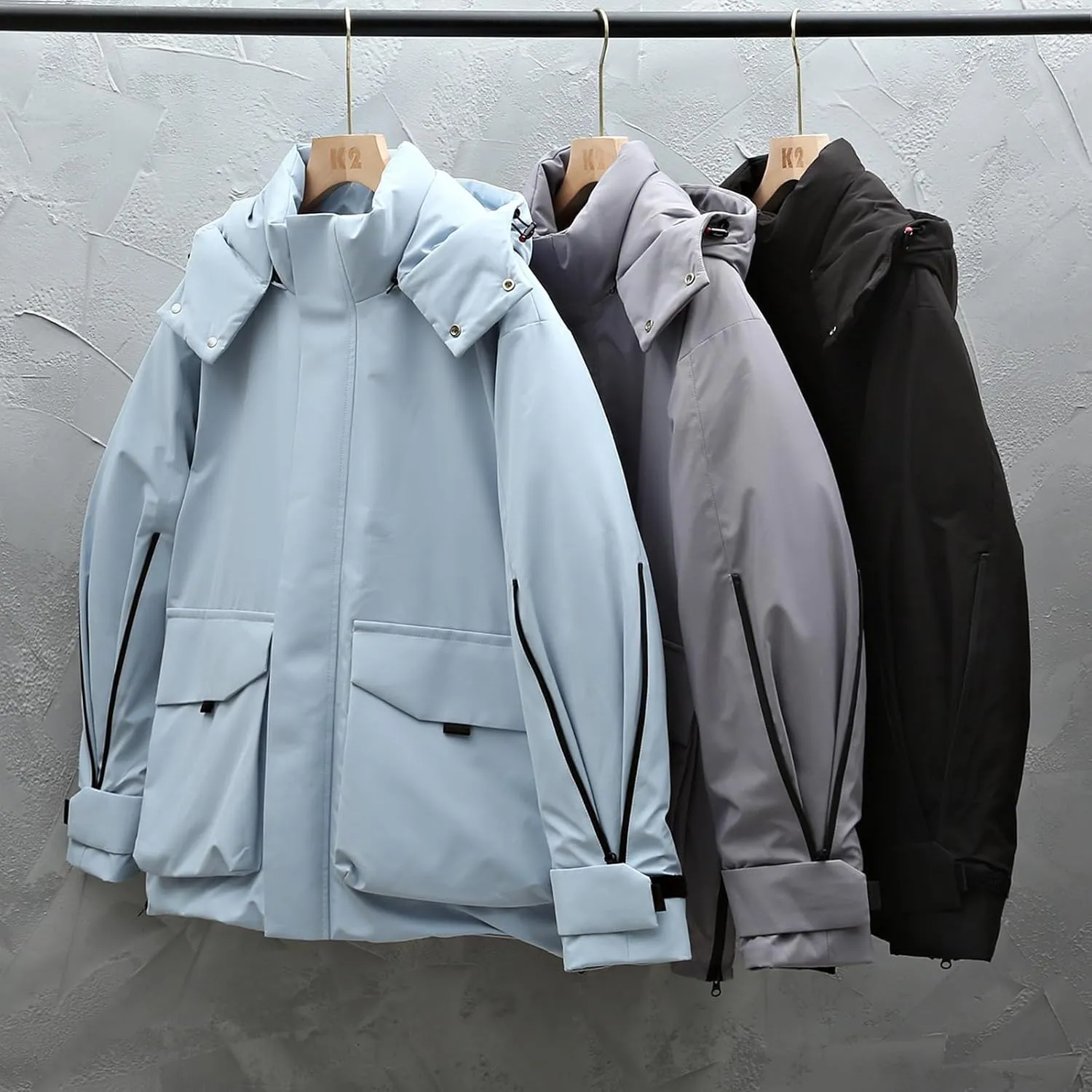 Waterproof Winter Coat with Hooded, Windproof Snow Down Jacket for Mens And Womens