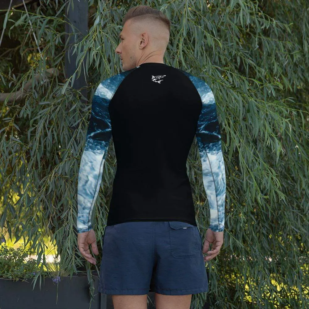 Wild Tides ~ Men's BJJ Rash Guard