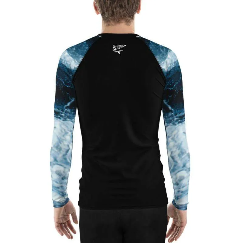 Wild Tides ~ Men's BJJ Rash Guard