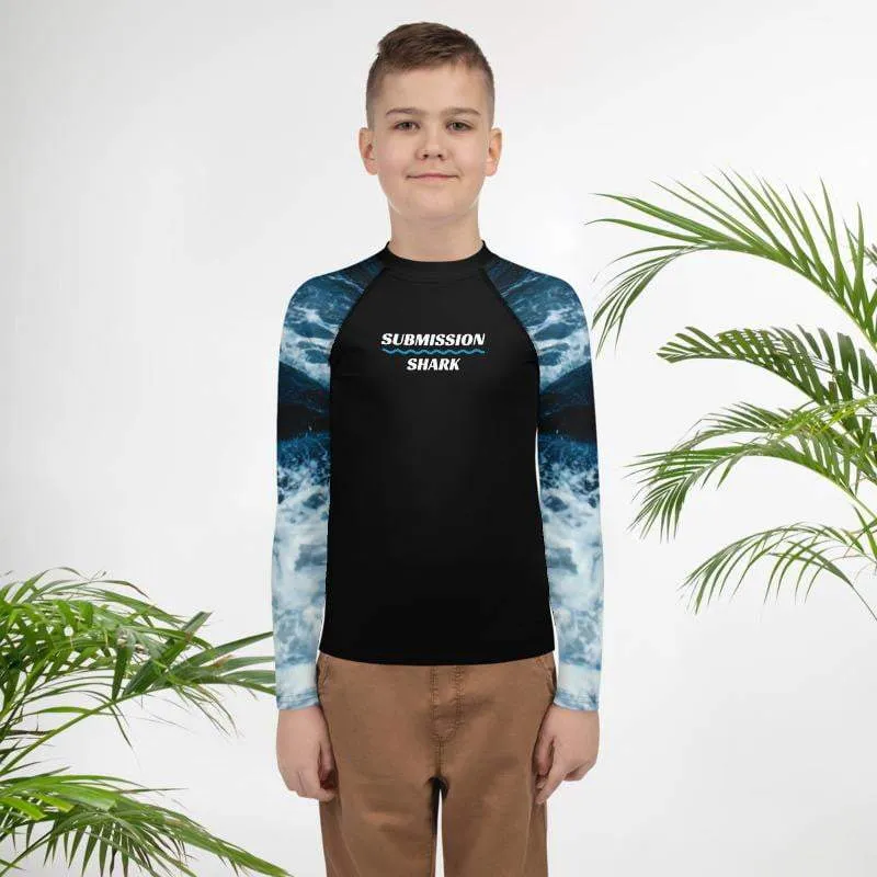 Wild Tides ~ Youth Rash Guard